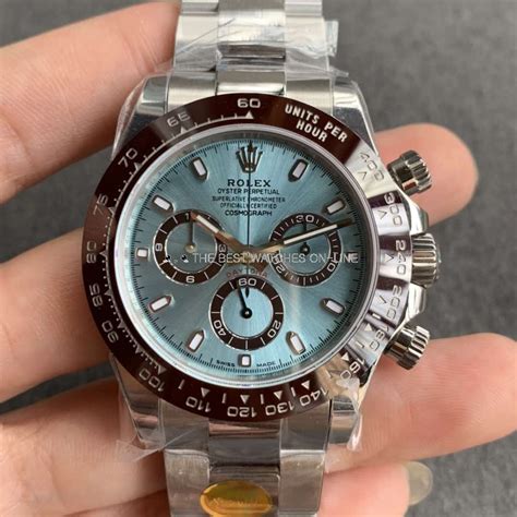 Need advice: replica daytona ice blue dial 